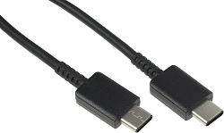 Кабель Samsung EP-DX310JBEGEU USB Type-C (m)-USB Type-C (m) 1.8м черный