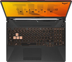 Ноутбук Asus TUF Gaming A15 FA506NCG-HN218 Ryzen 7 7445HS 16Gb SSD512Gb NVIDIA GeForce RTX 3050 4Gb 15.6" IPS FHD (1920x1080) без ОС black WiFi BT Cam (90NR0JF7-M00JD0)