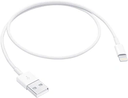 Кабель Apple ME291ZM/A_ USB (m)-Lightning (m) 0.5м белый