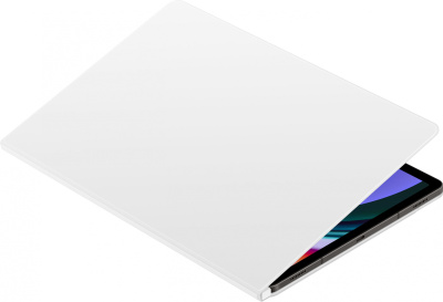 Чехол Samsung для Samsung Galaxy Tab S9+/S9 FE+/S10+ Smart Book Cover поликарбонат/полиуретан белый (EF-BX810PWEGRU)
