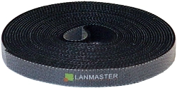 Хомут-липучка Lanmaster LAN-VCS5M-BL 5000x10мм (упак:1шт) полиамид синий