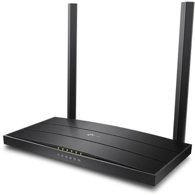 Роутер беспроводной TP-Link Archer VR400 AC1200 10/100/1000BASE-TX/VDSL/ADSL черный