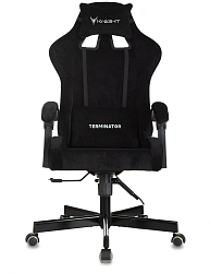 Кресло игровое Knight Terminator черный Light-20 крестов. металл