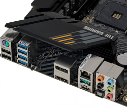 Материнская плата Asus TUF GAMING B550M-PLUS Soc-AM4 AMD B550 4xDDR4 mATX AC`97 8ch(7.1) 2.5Gg RAID+HDMI+DP