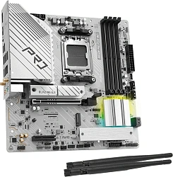 Материнская плата Asrock B850M Pro Plus WiFi Socket AM5 AMD B850 4xDDR5 mATX AC`97 8ch(7.1) 2.5Gg RAID+HDMI+DP