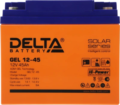 Батарея для ИБП Delta GEL 12-45 12В 45Ач