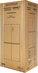 Холодильник Kraft Technology TNC-NF702ICB 2-хкамерн. черный глянц. инвертер