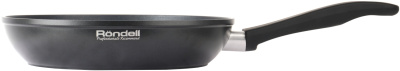 Сковорода Rondell Invictus RDA-1364 круглая 24см покрытие: Xylan Plus ручка несъемная (без крышки) черный
