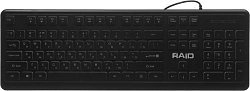 Клавиатура Defender GK-778DL черный USB slim for gamer LED (45778) кабель 1.5м