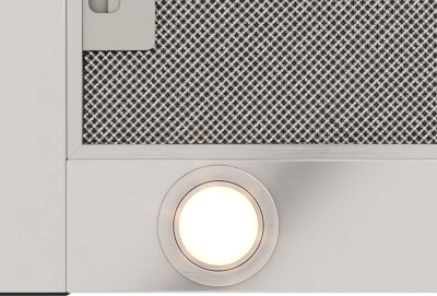 Вытяжка встраиваемая Elikor IG6514MB нержавеющая сталь/черный управление: кнопочное (1 мотор)