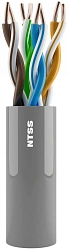 Кабель информационный NTSS NTSS-IN-UUTP4-5E-LSZH-GY кат.5E U/UTP 4 пары 24AWG LSZH внутренний 305м серый