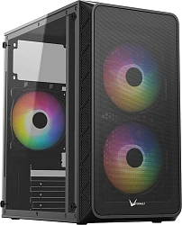 Корпус Formula Air Mesh G4 черный без БП mATX 2x120mm 1xUSB2.0 1xUSB3.0 audio
