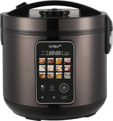 Мультиварка Vitek VT-MC0501 5л 900Вт черный/черный