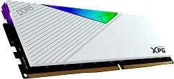 Память DDR5 2x32GB 6000MHz A-Data AX5U6000C3032G-DCLARWH XPG Lancer RGB RTL Gaming PC5-48000 CL30 DIMM 288-pin 1.35В kit dual rank с радиатором Ret