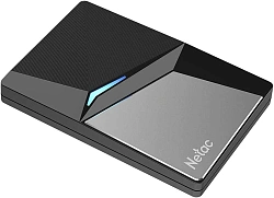 Накопитель SSD Netac USB-C 120Gb NT01Z7S-120G-32BK Z7S 2.5" черный