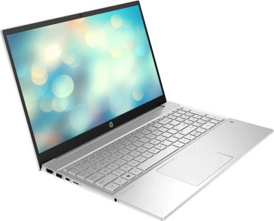 Ноутбук HP Pavilion 15-EG300 Core i7 1355U 16Gb SSD256Gb Intel Iris Xe graphics 15.6" IPS FHD (1920x1080) Windows 11 Home Multi Language silver WiFi BT Cam (78G39AV)