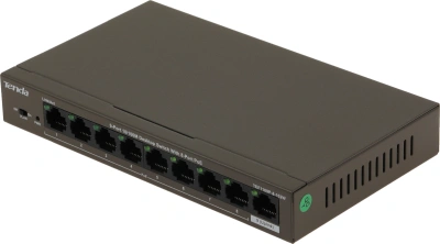 Коммутатор Tenda TEF1109P-8-102W (L2) 9x100Мбит/с 8PoE 92W неуправляемый