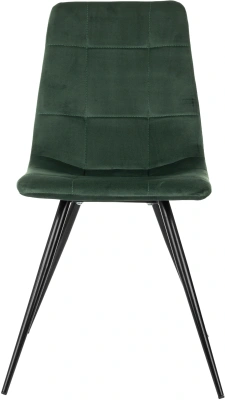 Стул для дома Бюрократ CH-K1 зеленый Holland 30 металл черный на ножках (CH-K1_1/HL30)