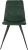 Стул для дома Бюрократ CH-K1 зеленый Holland 30 металл черный на ножках (CH-K1_1/HL30)