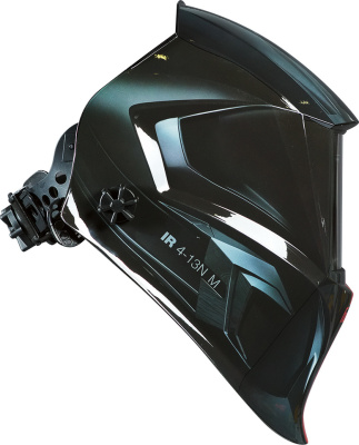 Маска сварщика Fubag IR 4-13N M филь.:хамел. см.экр.100x65мм черный (38438)