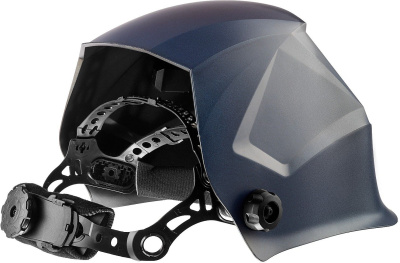 Маска сварщика Зубр АРД 5-13 филь.:стекло кл.:1/1/1/2 см.экр.100x53мм синий (11070)