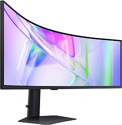 Монитор Samsung 49" ViewFinity S9 S49C950UAIXCI черный VA LED 32:9 HDMI M/M матовая HAS Piv 350cd 178гр/178гр 5120x1440 120Hz DP DQ USB 15.6кг
