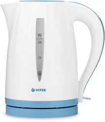 Чайник электрический Vitek VT-7031 1.7л. 2200Вт белый корпус: пластик