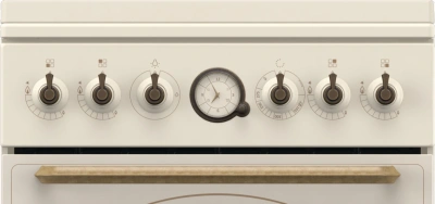 Плита Газовая Gorenje GGI5BCLI бежевый (металлическая крышка) реш.чугун