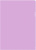 Папка-уголок Бюрократ Pastel -EPAST/VIO A4 пластик 0.18мм фиолетовый