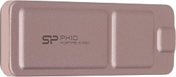 Накопитель SSD Silicon Power USB-C 512GB SP512GBPSDPX10CP PX10 розовый