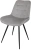 Стул для дома Бюрократ CH-K2 св.серый Holland 09 металл черный на ножках (CH-K2_1/HL09)