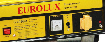 Генератор Eurolux G4000A 3.3кВт
