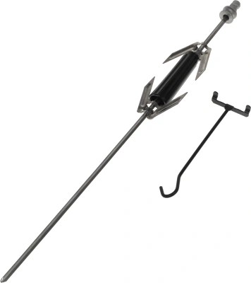 Плита Комбинированная Gefest ПГЭ 5102-03 0023 белый (металлическая крышка) реш.чугун