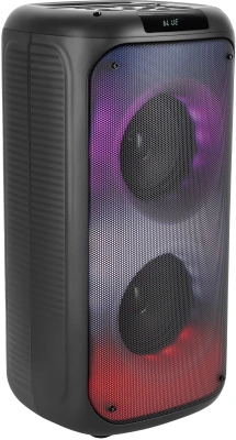 Минисистема Hyundai H-MC1231 черный 40Вт FM USB BT micro SD