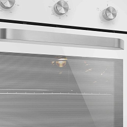 Духовой шкаф Электрический Meferi Light MEO604WH белый/нержавеющая сталь