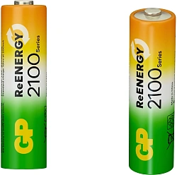 Аккумулятор GP 210AAHCRGY-2CRCB2 AA NiMH 2000mAh (2шт)