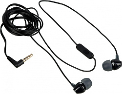 Гарнитура внутриканальные Sony MDR-EX15AP 1.2м черный проводные в ушной раковине