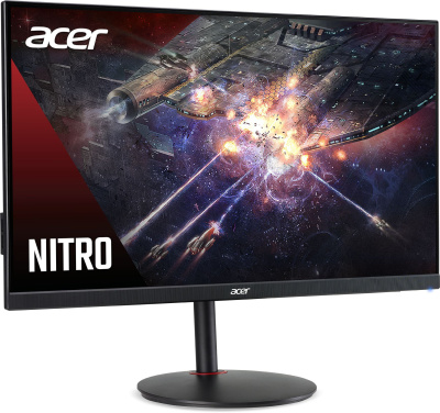 Монитор Acer 27" Nitro XV272UVbmiiprzx черный IPS LED 2ms 16:9 HDMI M/M матовая HAS Piv 1000:1 350cd 178гр/178гр 2560x1440 170Hz FreeSync DP 2K USB 6.55кг