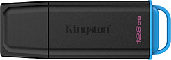 Флеш Диск Kingston 128GB DataTraveler Exodia DTXG2/128GB USB3.0 черный/голубой