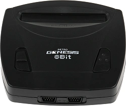 Игровая консоль Retro Genesis Junior черный в комплекте: 300 игр
