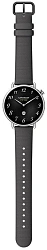 Смарт-часы Xiaomi Watch S4 41мм 1.32" AMOLED корп.серебристый рем.черный разм.брасл.:120-190 мм (BHR07VRGL)
