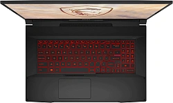 Ноутбук MSI Katana 17 B13UCR-1612XRU Core i5 13420H 16Gb SSD1Tb NVIDIA GeForce RTX 3050 4Gb 17.3" IPS FHD (1920x1080) FreeDOS black WiFi BT Cam (9S7-17L541-1612)