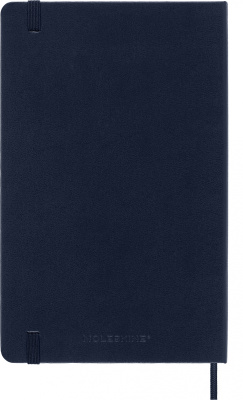 Блокнот Moleskine CLASSIC QP060B20 Large 130х210мм 240стр. линейка твердая обложка синий сапфир