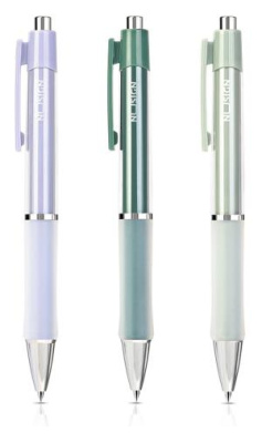 Ручка гелев. Deli Nusign NS645 ассорти черн. черн. линия 0.5мм