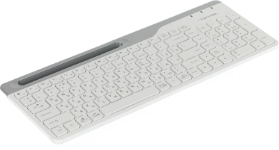 Клавиатура A4Tech Fstyler FBK25 белый/серый USB беспроводная BT/Radio slim Multimedia