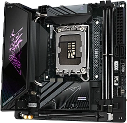 Материнская плата Gigabyte Z890I AORUS ULTRA Soc-1851 Intel Z890 2xDDR5 mini-ITX AC`97 8ch(7.1) 2.5Gg RAID+HDMI+DP