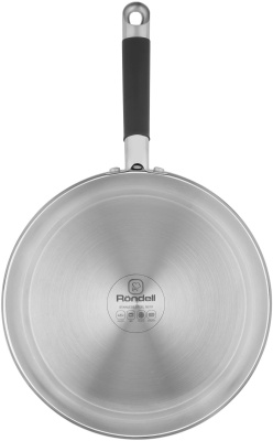Сковорода Rondell Prime RDS-1676 круглая 24см покрытие: Eclipse ручка несъемная (без крышки) стальной