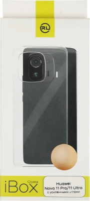 Чехол (клип-кейс) Redline для Huawei Nova 11 Pro/11 Ultra iBox Crystal прозрачный (УТ000036187)