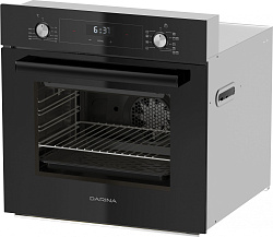 Духовой шкаф Электрический Darina 0V5 BDE 112 708 B1 черный/стекло черное