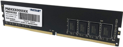 Память DDR4 16Gb 2666MHz Patriot PSD416G266681 Signature RTL PC4-21300 CL19 DIMM 288-pin 1.2В single rank Ret